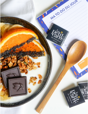 Carré de chocolat 4g Bio et... 2