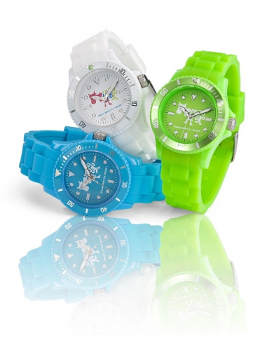 Montre silicone soft touch