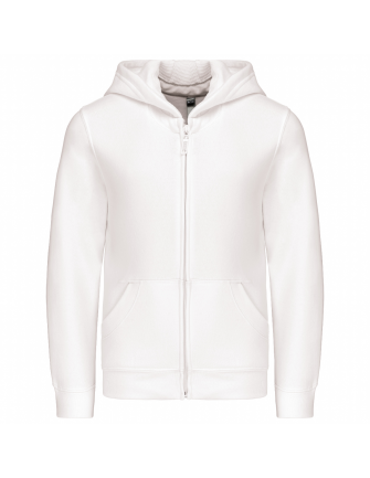 Sweat-shirt zippé capuche... 2