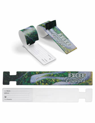 Étiquette à bagage Made in... 2