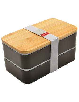 Bento avec couvercle en bambou