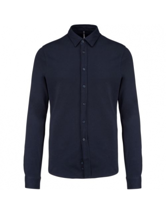 Chemise maille piquée Homme 2