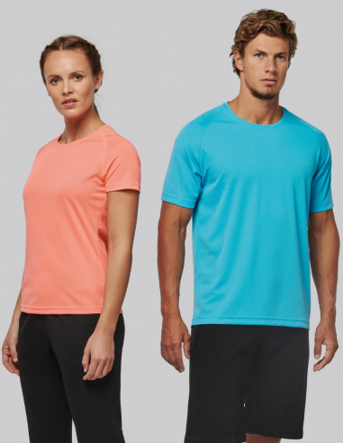 T-shirt sport manches courtes