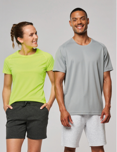 T-shirt de sport polyester recyclé