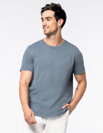 T-shirt délavé coton bio