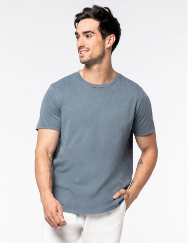T-shirt délavé coton bio