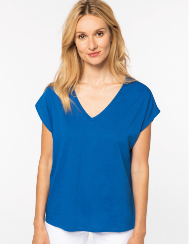 T-shirt oversize coton bio Femme
