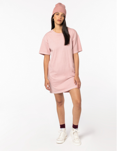 Robe t-shirt coton bio Femme