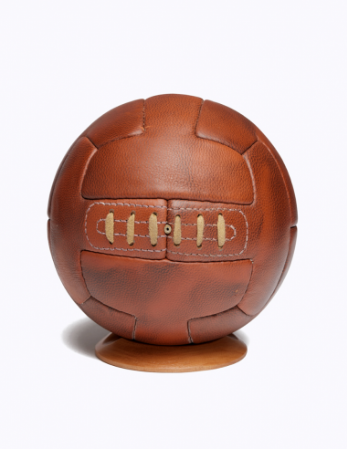 Ballon Football old school cuir...