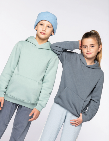 Sweat capuche coton bio Enfant