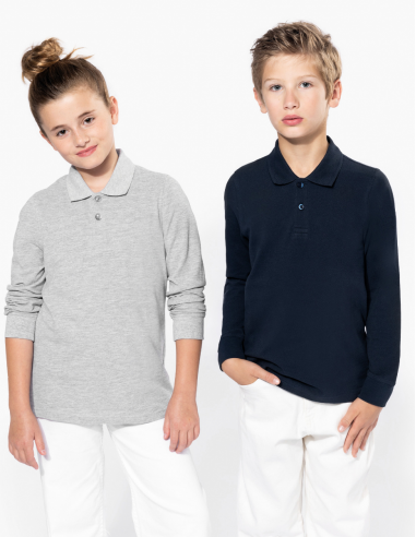 Polo manches longues Enfant