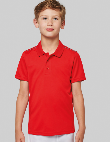 Polo sport manches courtes Enfant