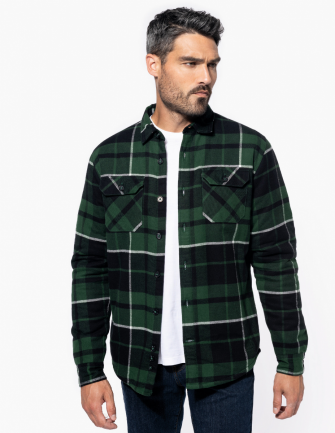 Surchemise à carreaux...