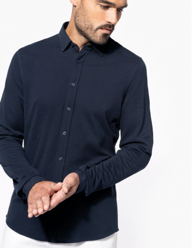 Chemise maille piquée Homme