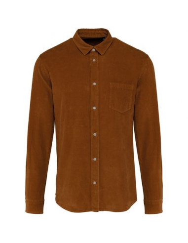 Chemise Homme Chevignon En Velours Bordeaux Vintage - Taille M - Occasion Très Bon état