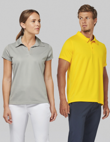 Polo sport manches courtes