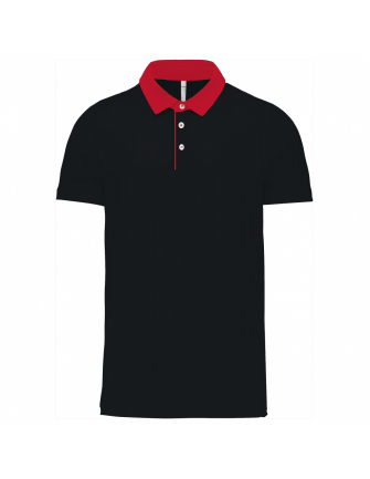 Polo jersey bicolore 2