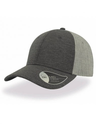 Casquette bi-matière 6 panneaux