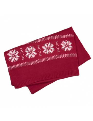 Echarpe de Noël tricotée
