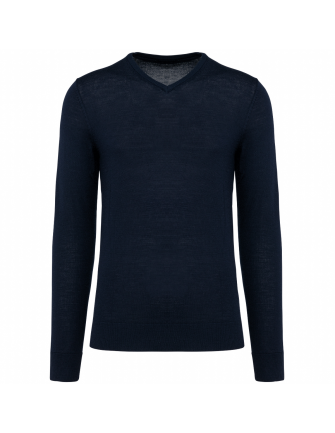 Pull Mérinos col V 2