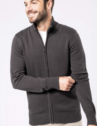 Cardigan zippé Homme