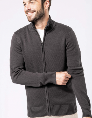 Cardigan zippé Homme