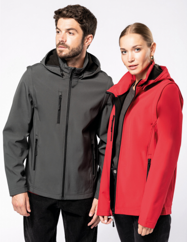 Veste Softshell manches amovibles...