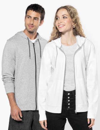 Veste coton légère à...