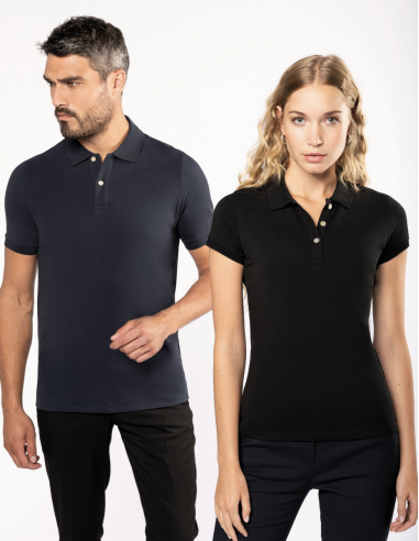 Polo Supima® manches courtes