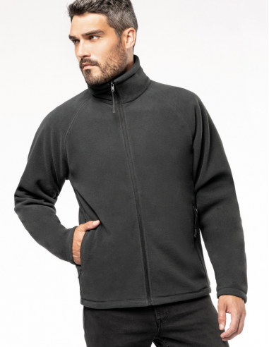 Veste micropolaire zippée lourde Homme