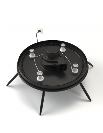 Colonne à air pulsé 380 cm 2