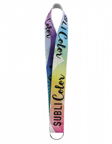 Lanyard élastique sublimé