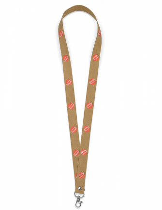 Lanyard en papier kraft