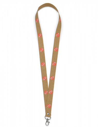 Lanyard en papier kraft