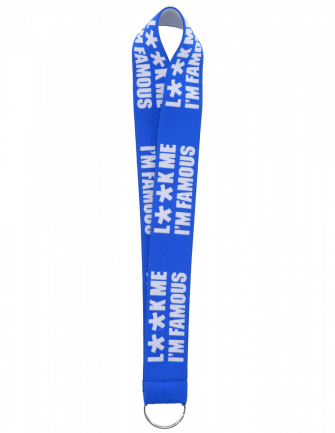 Lanyard élastique tissé