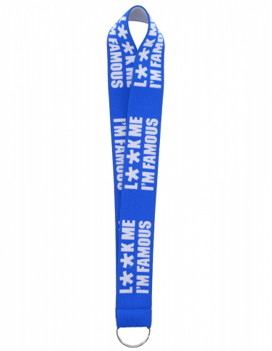 Lanyard élastique tissé