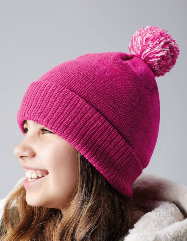 Bonnet pompon Enfant