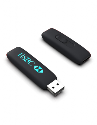 Clé USB logo lumineux