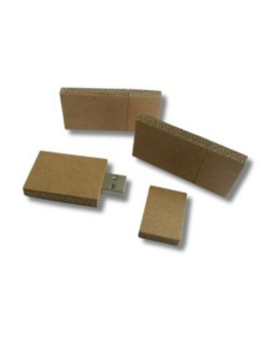 Clé USB carton avec bouchon