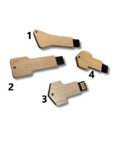 Clé USB clé bois