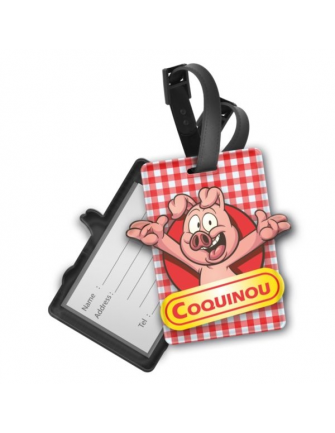 Étiquette à bagage PVC souple 2