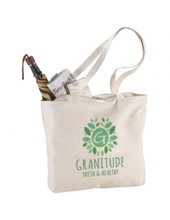 Sac shopping zippé 2