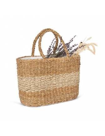 Sac panier en jute et jonc... 2