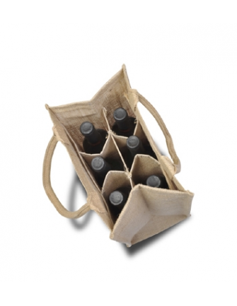 Sac à bouteilles en toile... 2