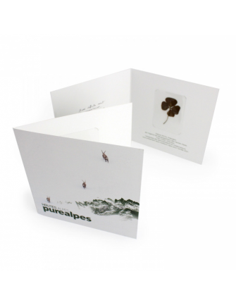 Carte 2 volets trèfle 4... 2