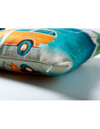 Coussin en velours 40x40 cm 2