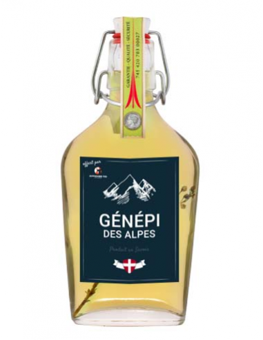 Flasque liqueur de Génépi 1821 40°
