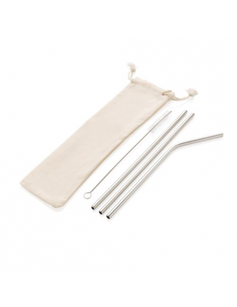 Set de pailles en acier... 2