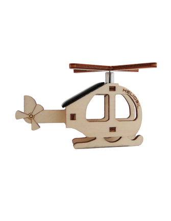 Helico solaire en bois 2