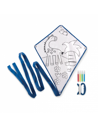 Cerf-volant à colorier 2